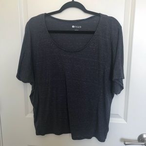 SOFT + COMFORTABLE BLUE CROP TOP!